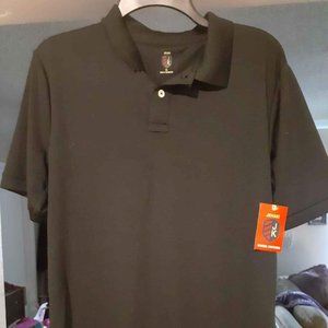 J Khaki black collared shirt boys size Youth XL